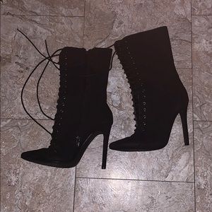 Black booties